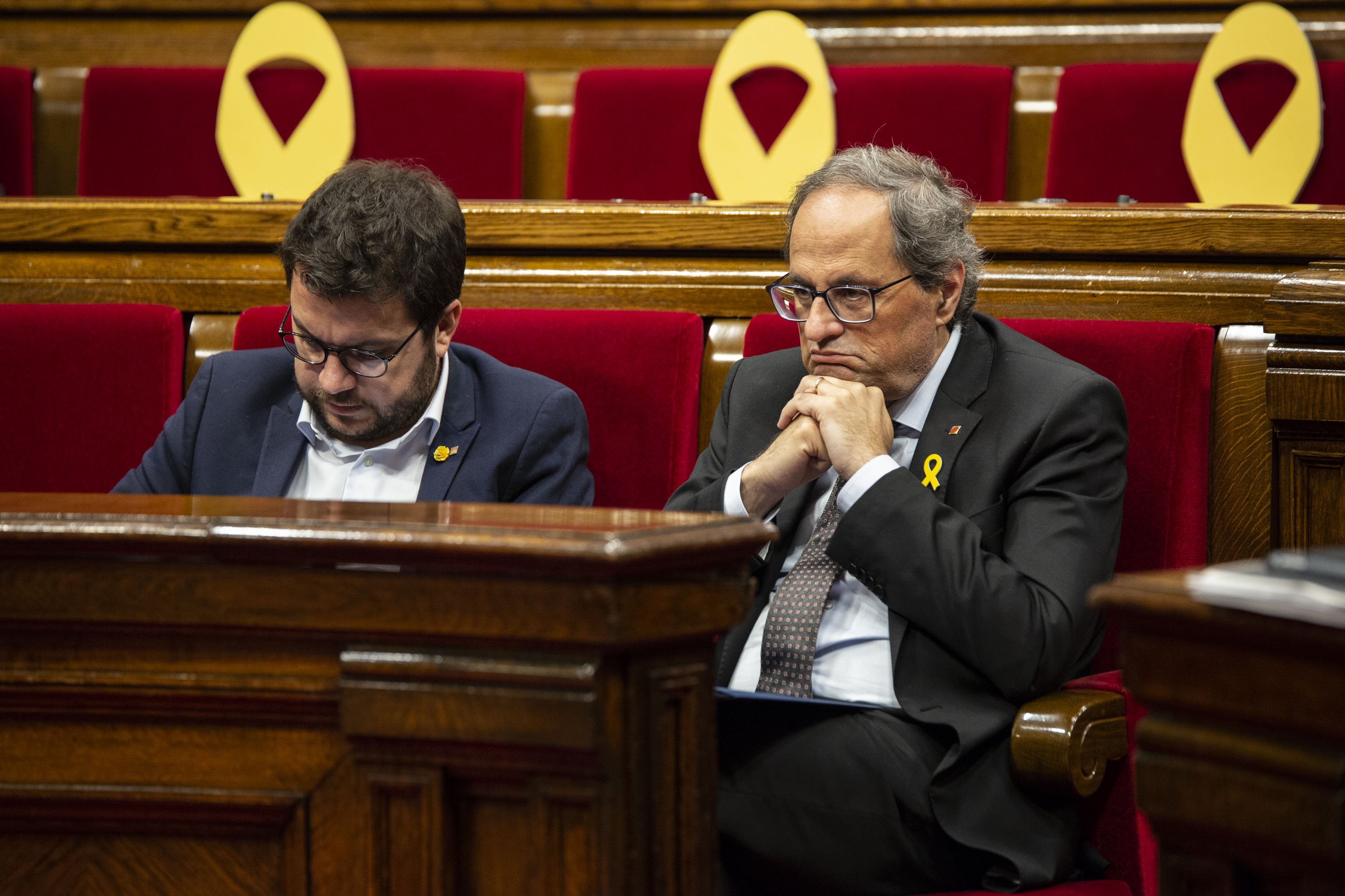 El Govern asume que tendrá que convivir con la ruptura de JxCat y ERC