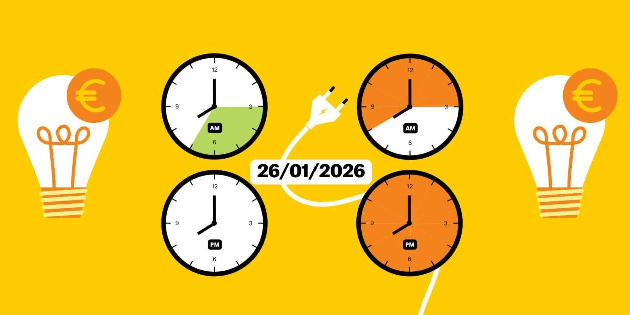Precio de la luz de hoy, 26 de enero de 2026, por horas: ¿cuándo es más ...
