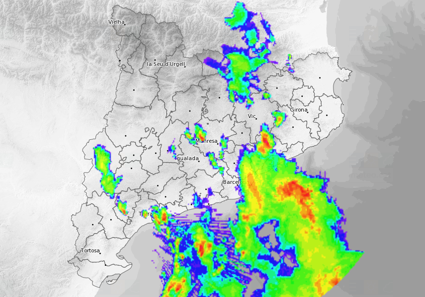 Activada l'alerta per inundacions a gran part de Catalunya