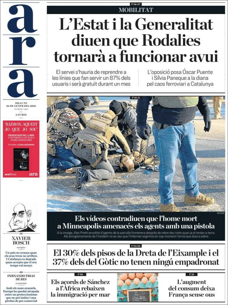 Portada 'Ara'
