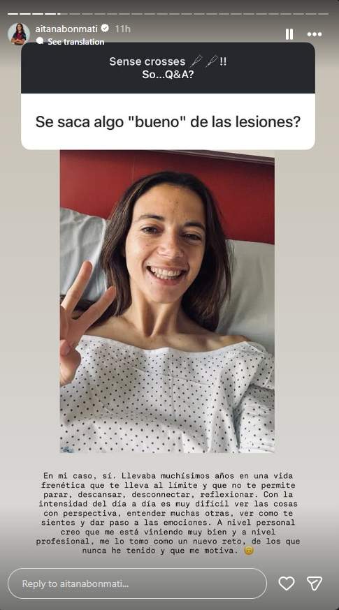 Aitana Bonmatí responde a sus seguidores / Instagram