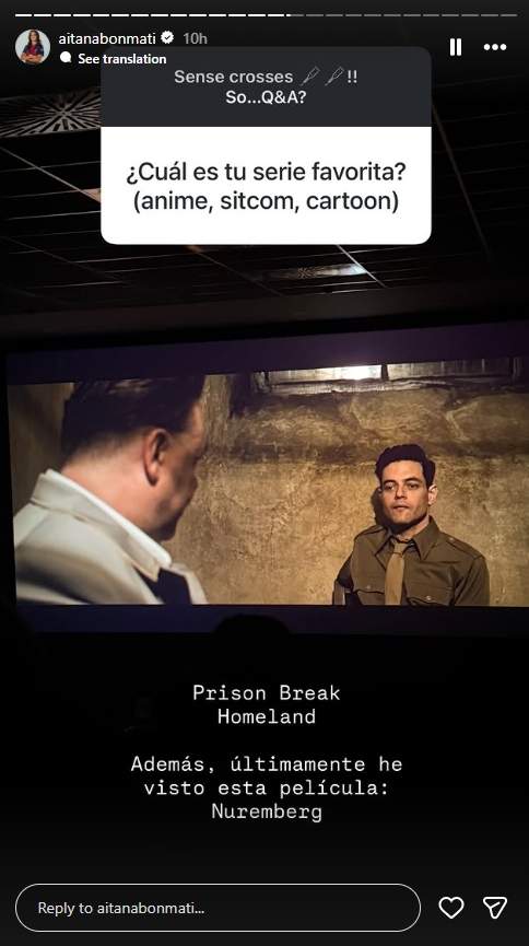 Aitana Bonmatí responde a sus seguidores sobre su vida / Instagram 