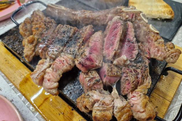 Txuletó del restaurant Ideal Foto Esmorzarsdeforquillacat