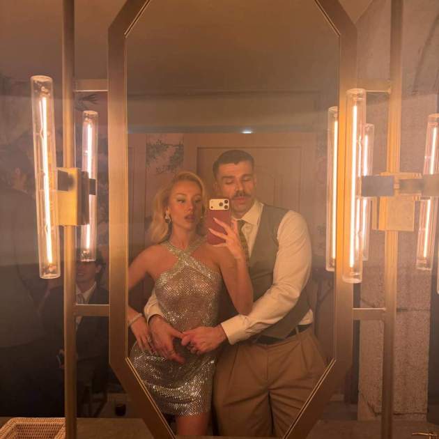 Ester Exposito con el segundo vestido de la noche / Instagram