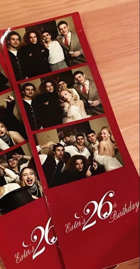 Aron Piper en la fiesta de cumpleaños de Ester Expósito / Instagram