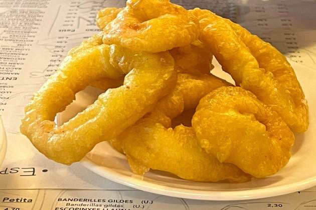 Calamars a la romana   Bar Bodega Can Ros   Rosa Molinero Trias