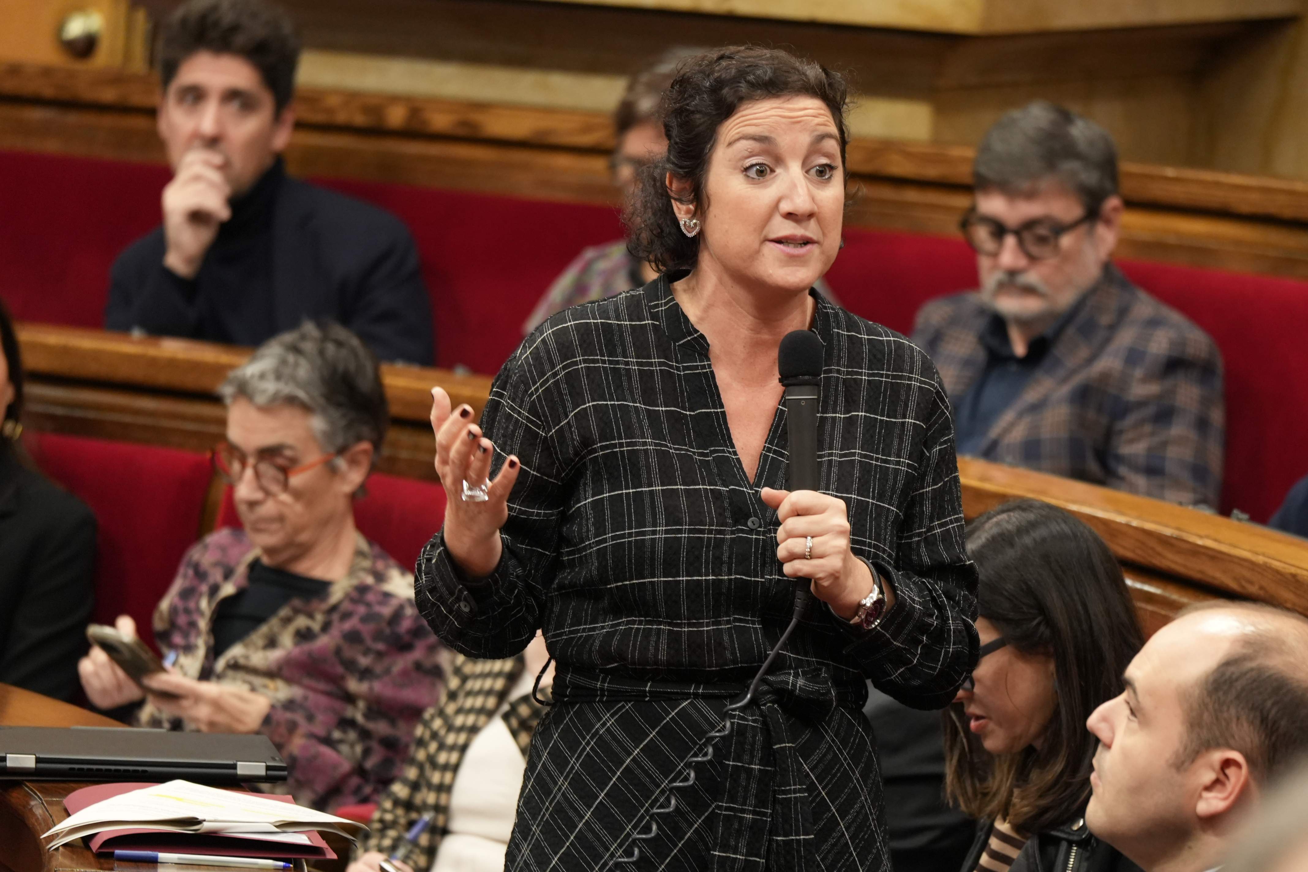 Reproches de Romero a Junts en el Parlament: "Si eres solidario, no estás a favor de un concierto económico"