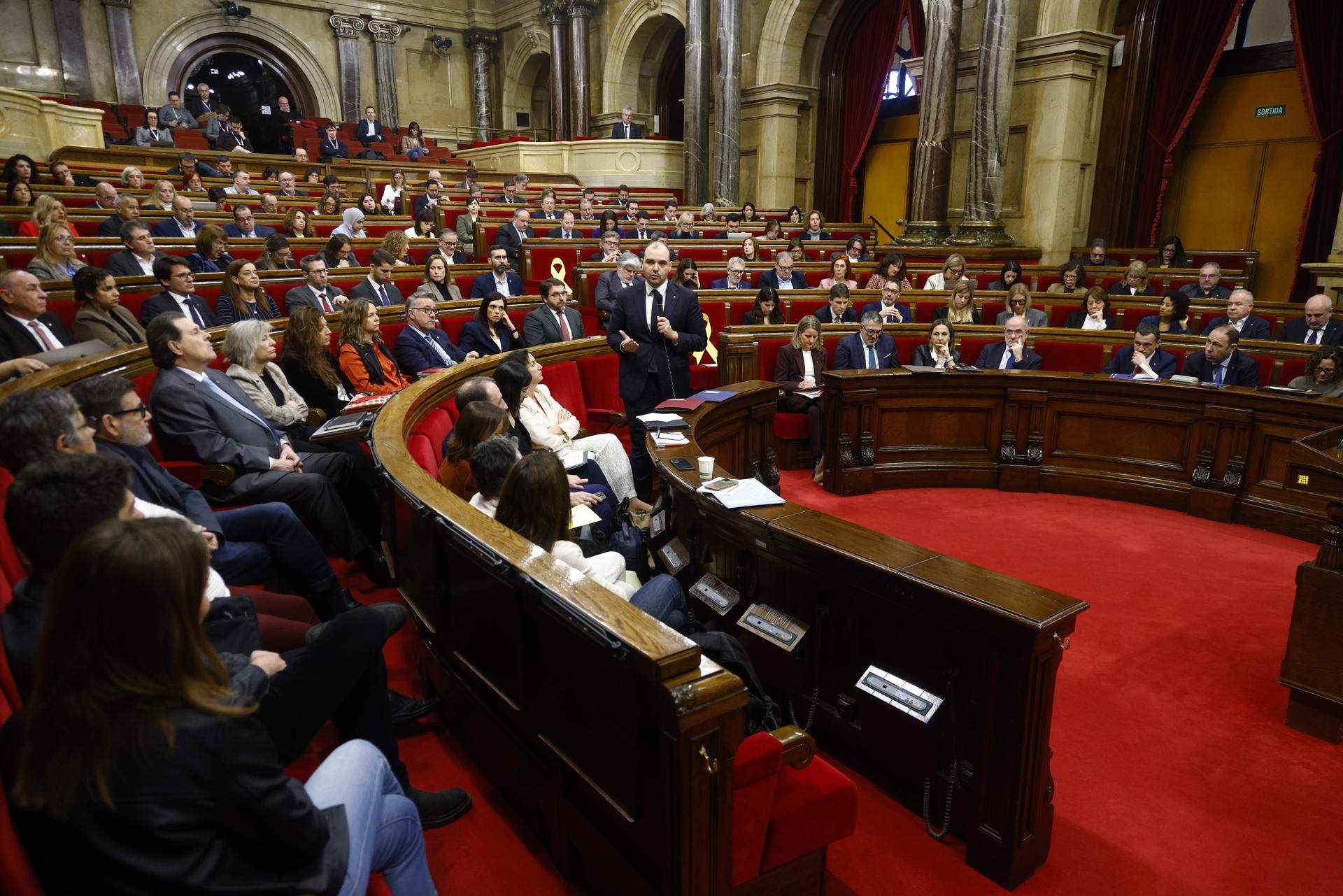 ple Parlament crisi Rodalies Dalmau i oposició Efe