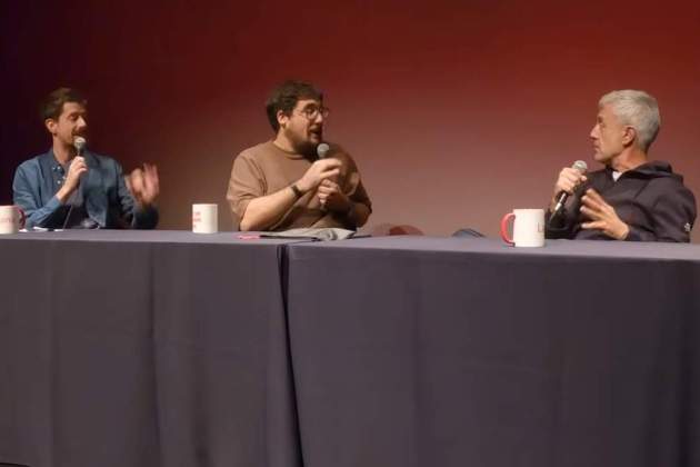 Sergio Dalma, amb Ignasi Taltavull i Tomàs Fuentes a 'La Ruina'2 Sergio Dalma, amb Ignasi Taltavull i Tomàs Fuentes a 'La Ruina'2