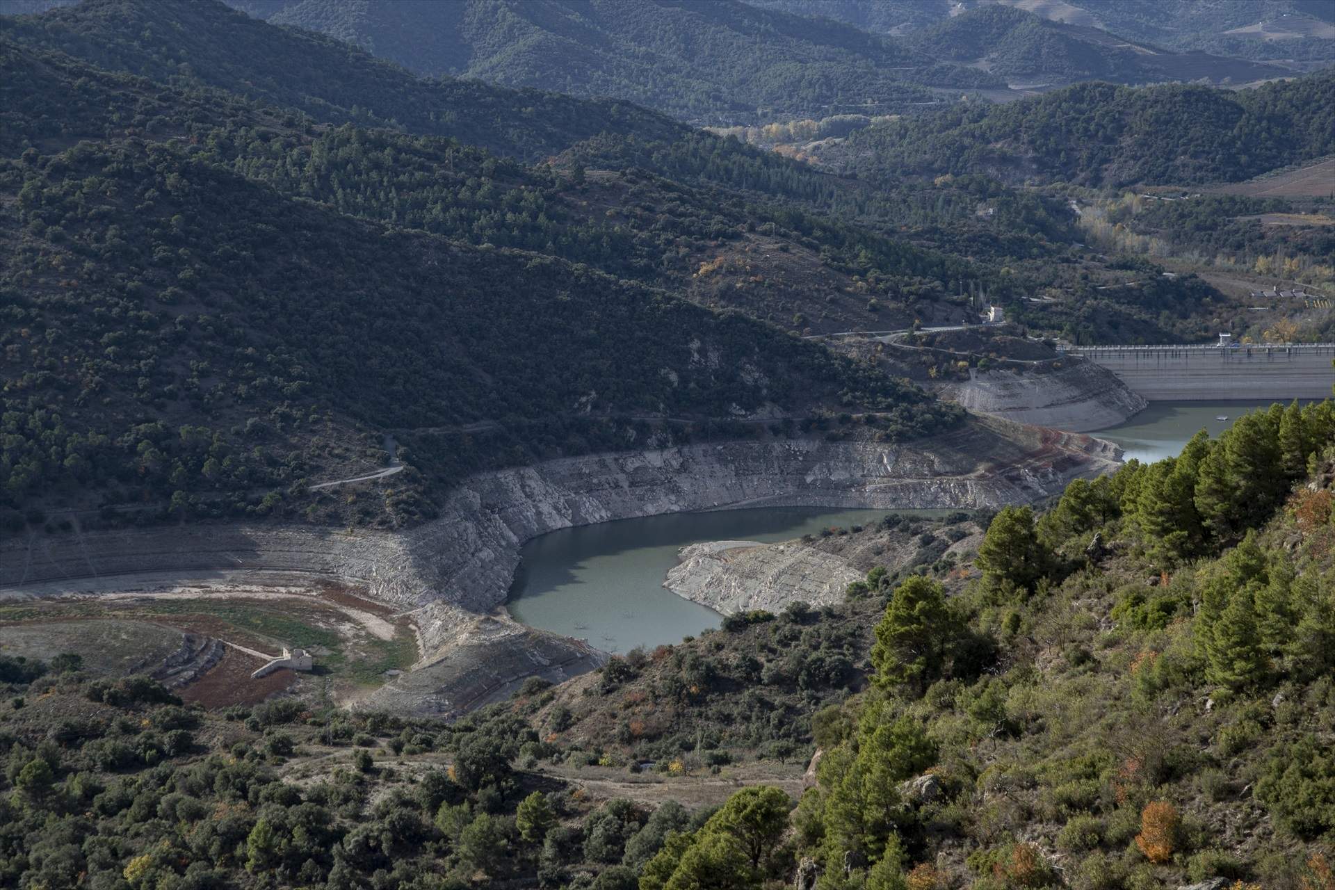 Los embalses ya se sitúan al 92%: Siurana y Riudecanyes, los más beneficiados por las lluvias