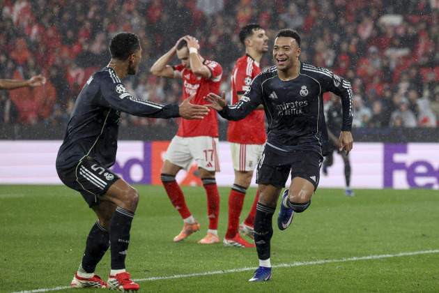 gol Mbappé Benfica Real Madrid EFE