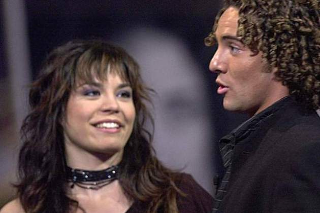 Ainhoa Cantalapiedra, con David Bisbal TVE