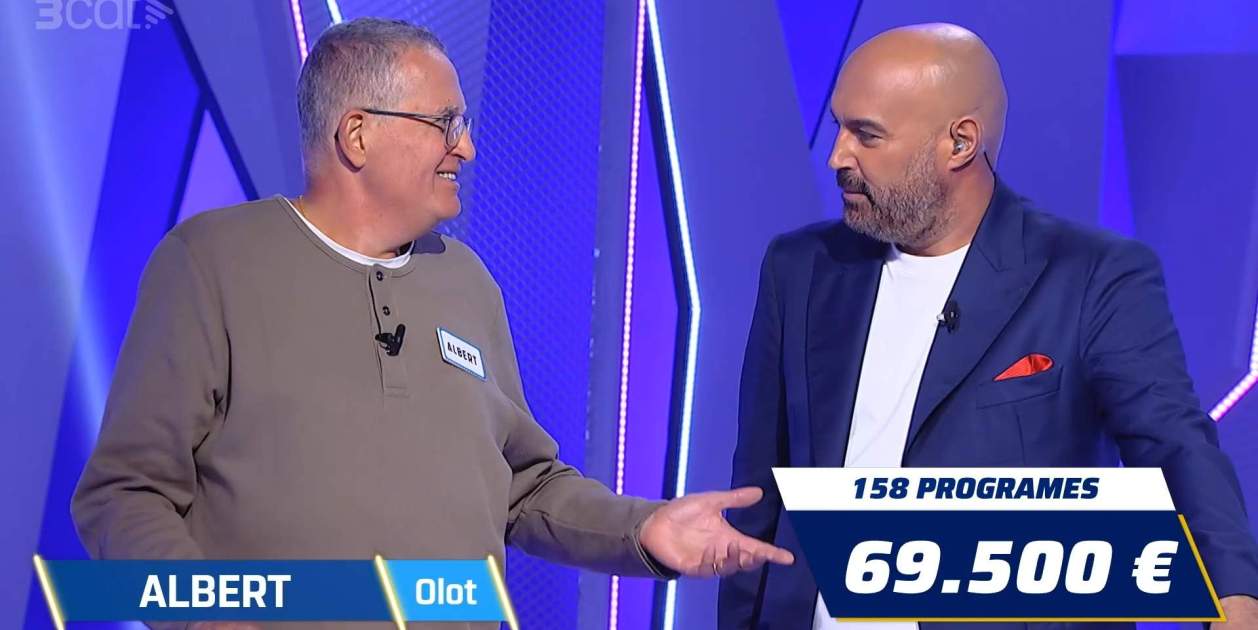 Albert Coromina, último programa de 'l'Atrapa'm si pots' / 3Cat 