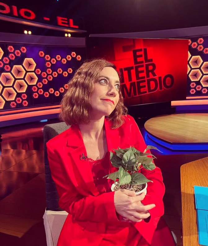 Cristina Gallego a 'El Intermedio' IG Cristina Gallego a 'El Intermedio' IG