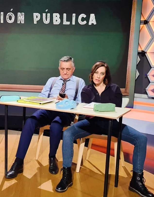 El Wyoming i Cristina Gallego, a 'El Intermedio' IG El Wyoming i Cristina Gallego, a 'El Intermedio' IG