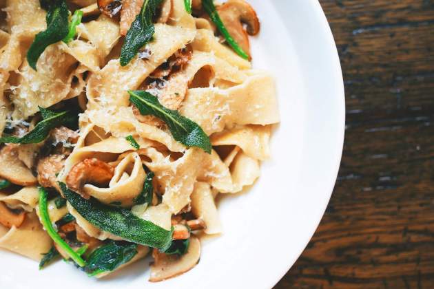 Plato de pasta / Foto: Unsplash