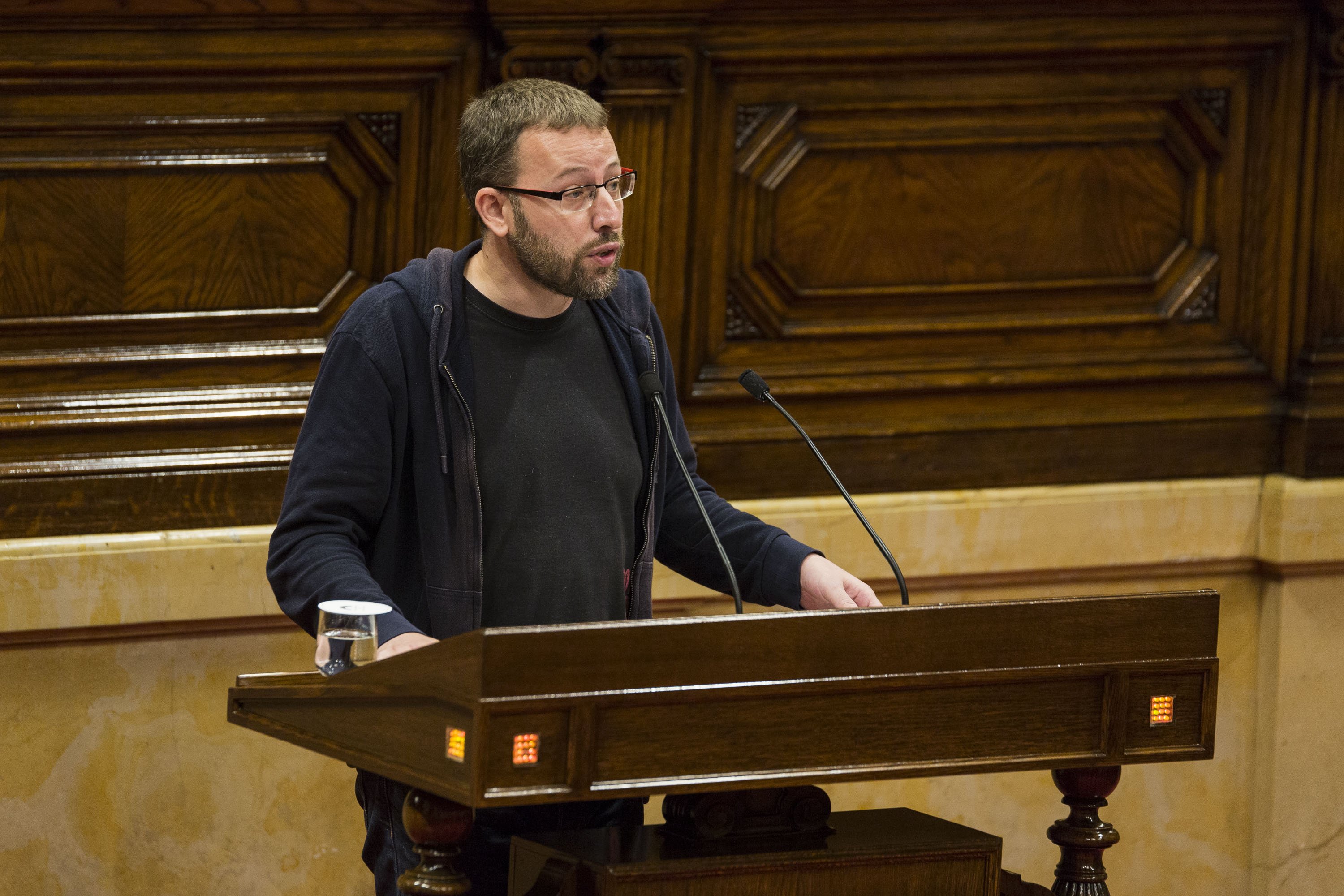 La CUP "no pot col·laborar ni avalar" la legislatura actual