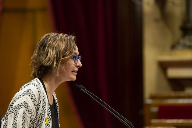 Ple Parlament ERC Anna Caula - Sergi Alcazar Ple Parlament ERC Anna Caula - Sergi Alcazar