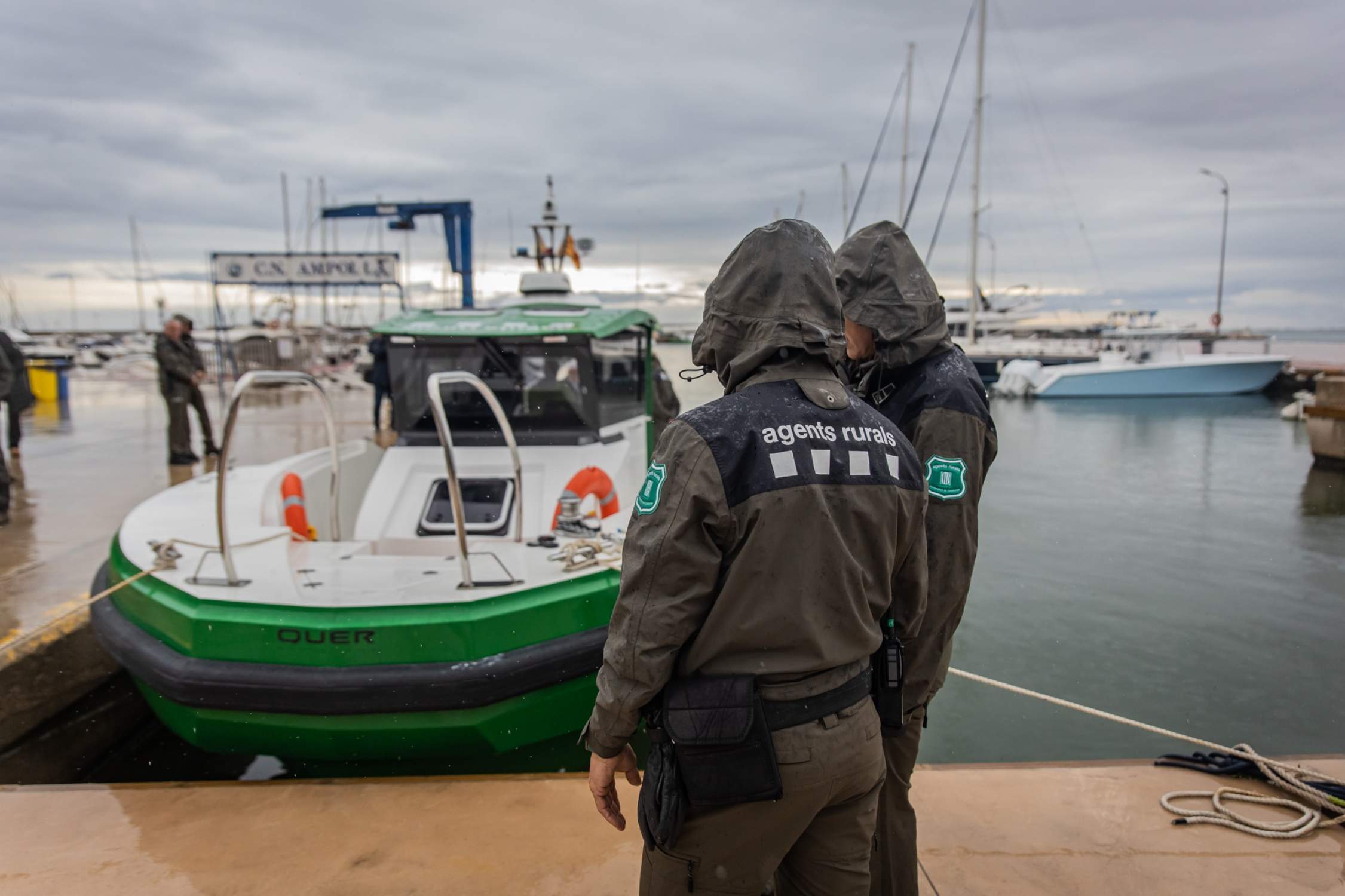 EuropaPress 5763537 agents rurals estrenan nueva embarcacion grup suport mati agents rurals