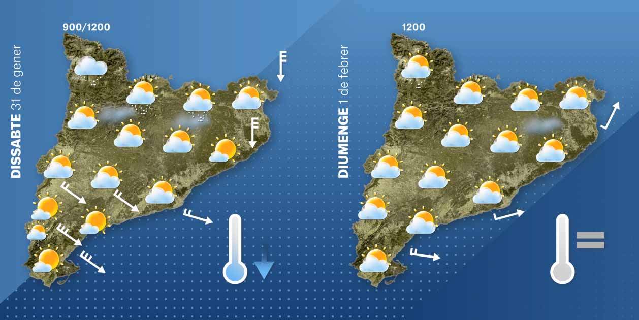 Mapa cap de setmana 31 01