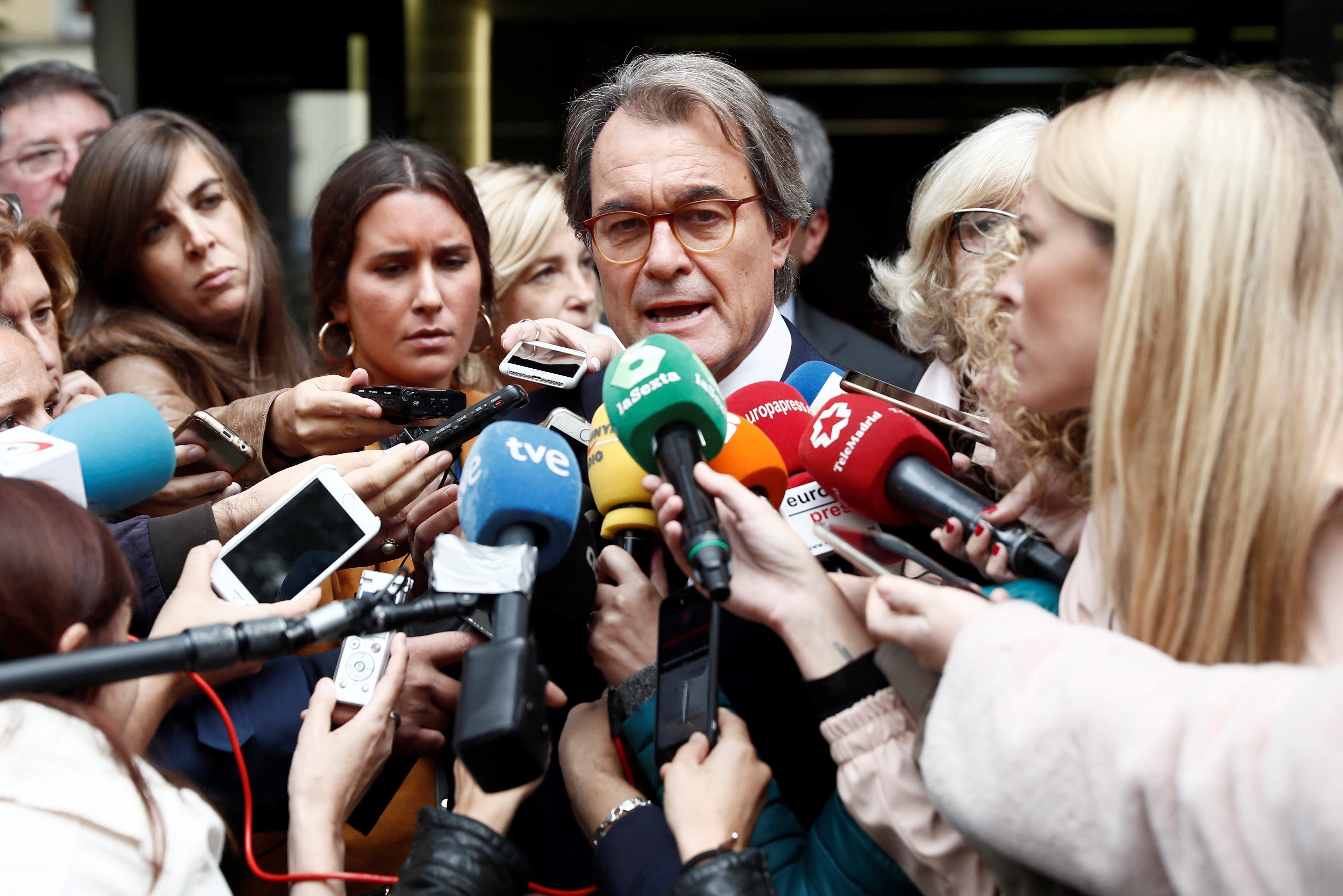 Artur Mas, inhabilitado hasta el 23 de febrero del 2020