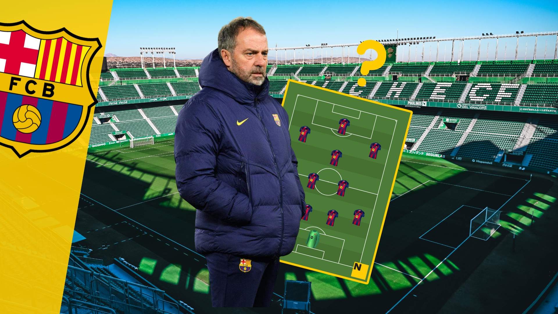 La possible alineació del Barça contra l’Elx: alguns dubtes i dos retorns a l’onze