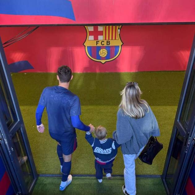 Christensen i Katrine amb el seu fill Liam / Instagram Christensen i Katrine amb el seu fill Liam / Instagram