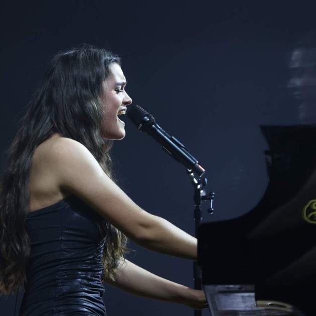 Amaia actuando en el Concert-Manifest X Palestina / Instagram