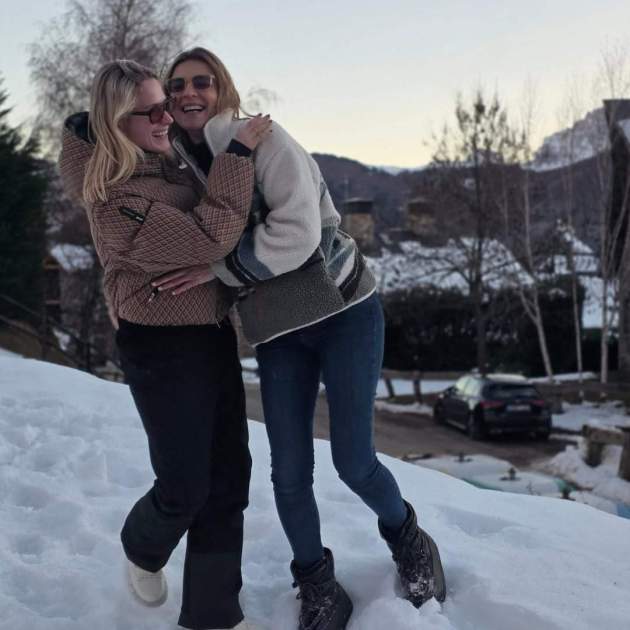 Sandra Barneda i Pascale Paerel celebrant l'any nou / Instagram Sandra Barneda i Pascale Paerel celebrant l'any nou / Instagram