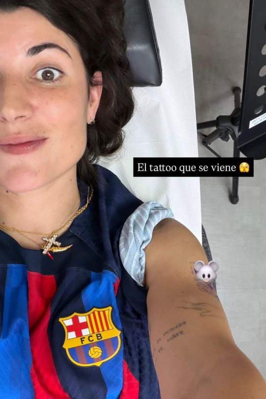 Alba Paúl no ensenya el tatuatge / Instagram Alba Paúl no ensenya el tatuatge / Instagram