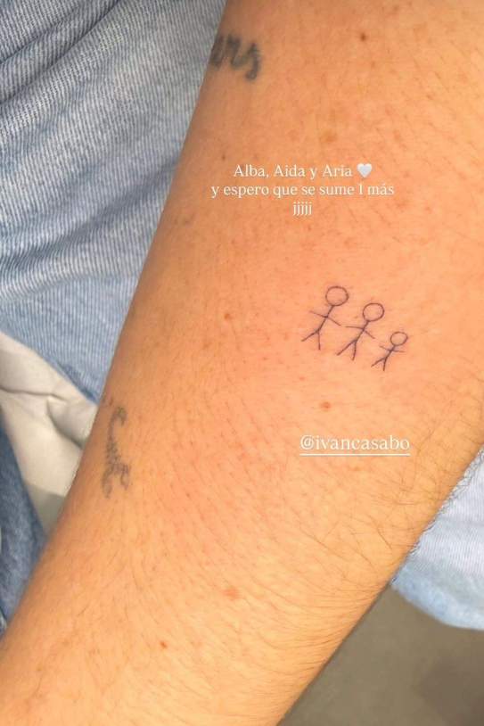 Dulceida ensenya el tatuatge i diu que vol tenir un altre fill / Instagram Dulceida ensenya el tatuatge i diu que vol tenir un altre fill / Instagram