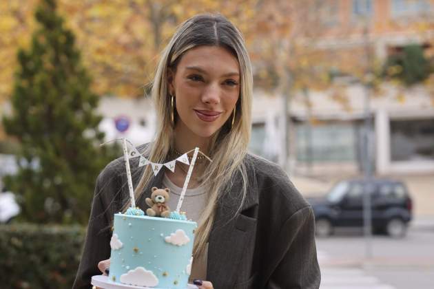 Alejandra Rubio el día del primer aniversario de su hijo / Gtres