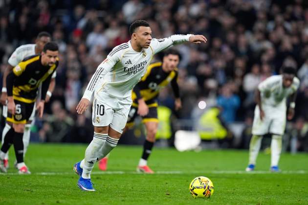 Mbappé penal Reial Madrid Rayo / Foto: Europa Press