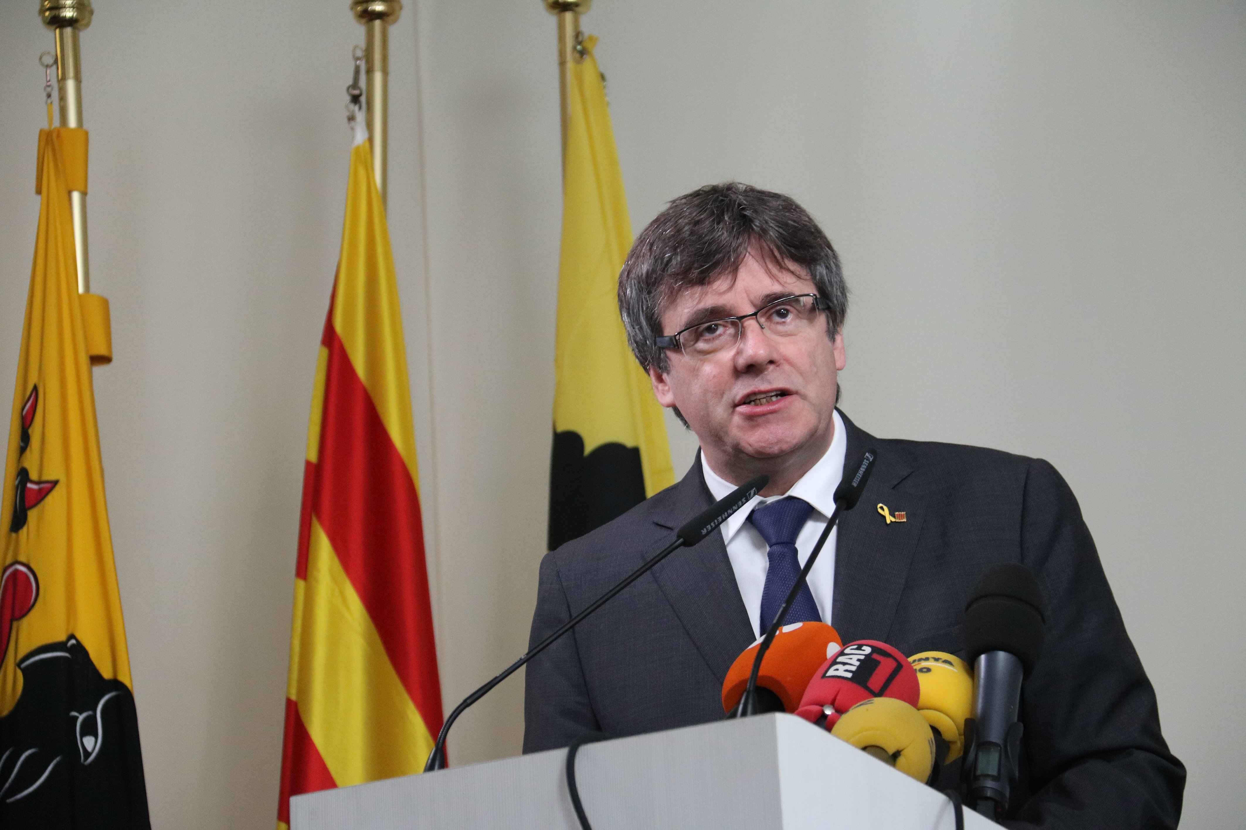 Puigdemont: "Le hemos dicho a Llarena que no interferirá y se lo diremos tanto como haga falta"