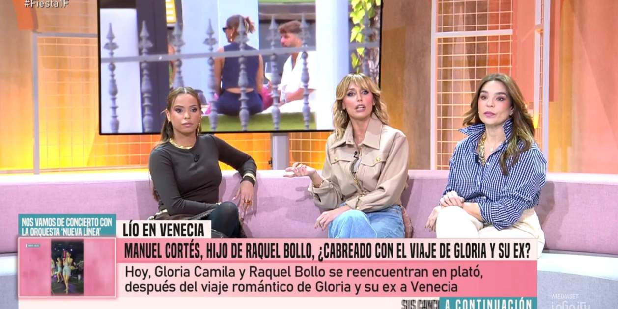 Emma Garcia se empieza a enfadar 'Fiesta' / Mediaset Infinity