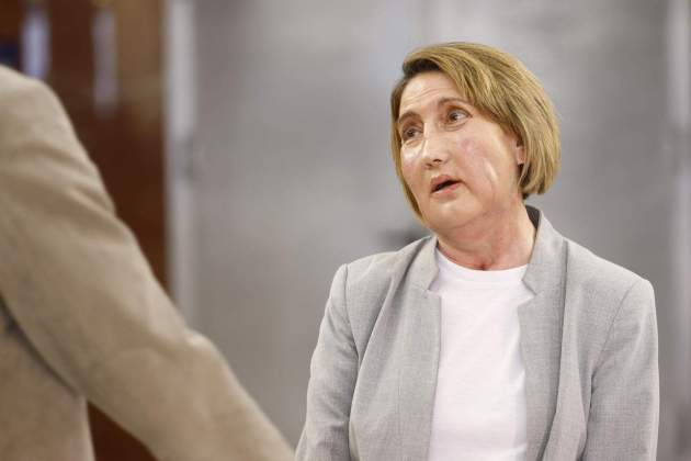 Carme, dona rep transplantament cara donant eutanasia Vall d'Hebron Efe