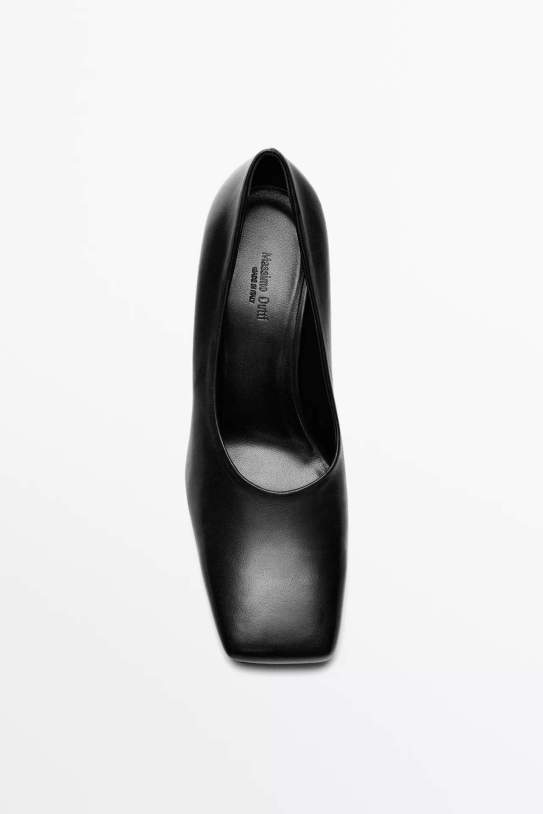 zapato recto frontal 