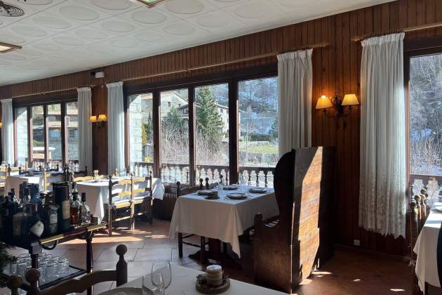 Interior del restaurant Can Jepet. / Foto: Jordi Àvila Interior del restaurant Can Jepet. / Foto: Jordi Àvila