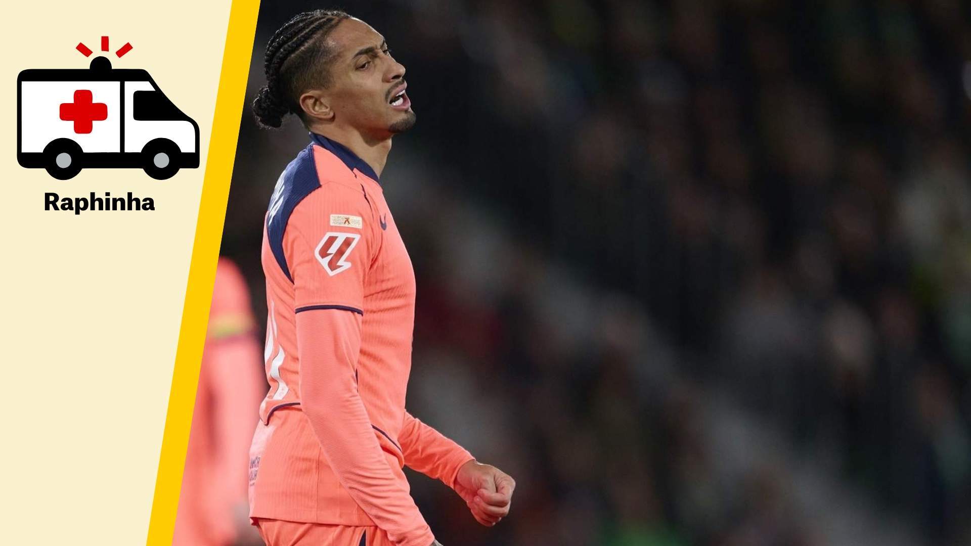 Lesió de Raphinha: què li passa, quina lesió té i quant temps estarà de baixa amb el Barça