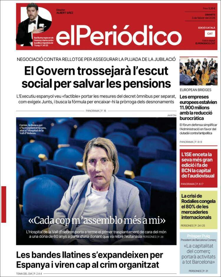 El Periodico, 3 febrero 2026
