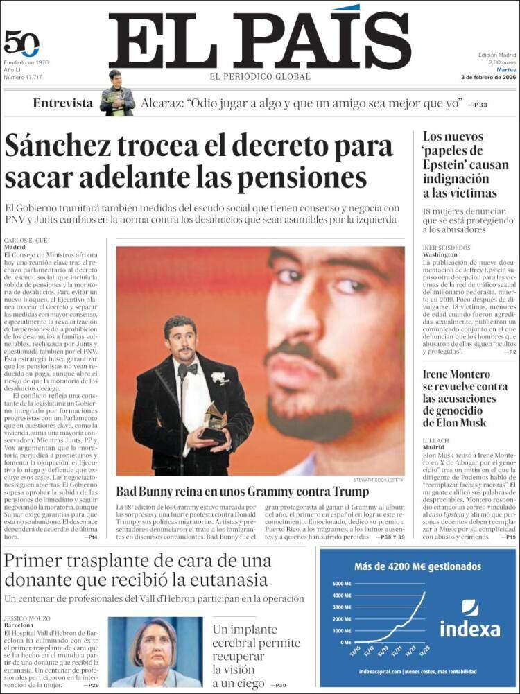 El Pais, 3 febrer 2026