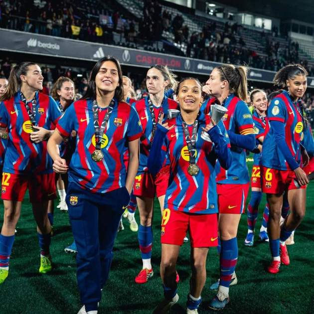 El Brça femení, guanyador de la Supercopa / Instagram