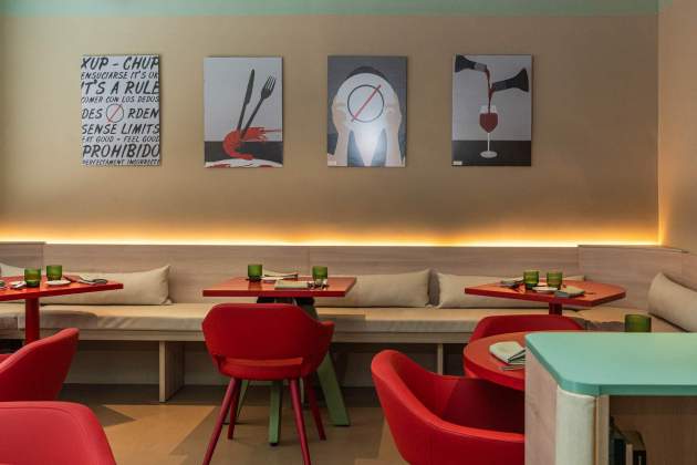 Interior del restaurant Incorrecte. / Foto: Jordi Domènech