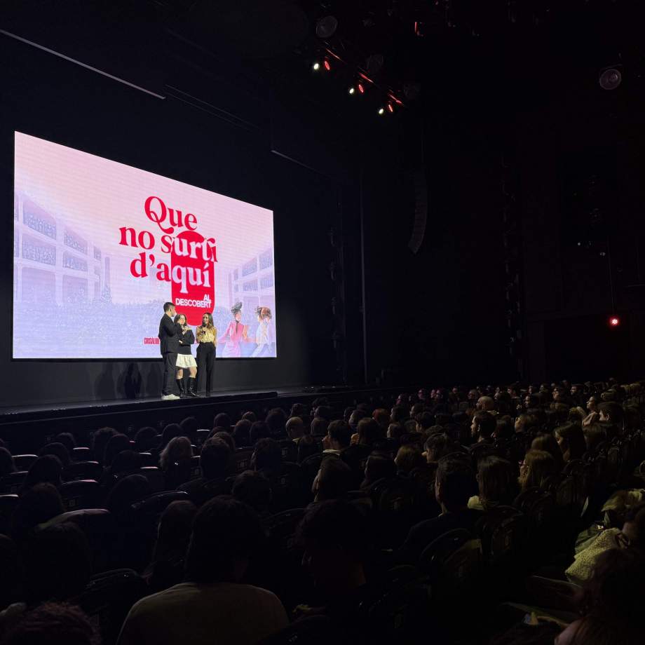 La preestrena del Que no surti d'aquí al descobert