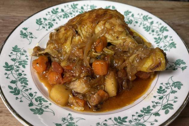 Pollastre a la cassola Ada Parellada Foto Raquel Sánchez