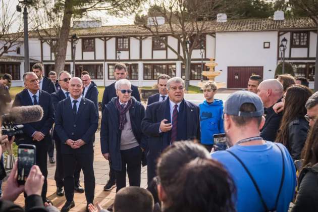 Joan Laporta Albacete Foto FCB Joan Graupera