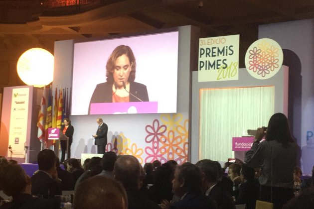 ELNACIONAL Ada colau premis Pimec - Carlota Serra ELNACIONAL Ada colau premis Pimec - Carlota Serra
