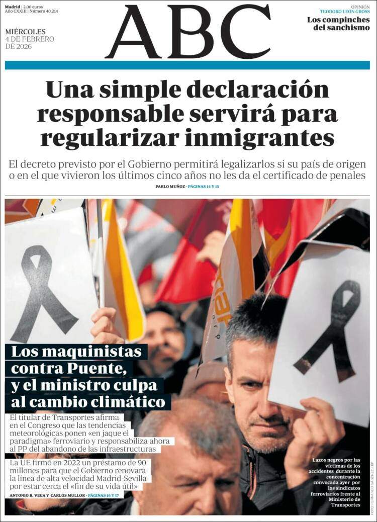 'ABC', 4 de febrero de 2026