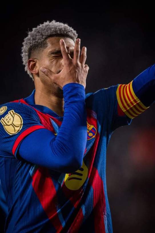 Ronald Araujo, autor del segon gol a l'Albacete Barça de Copa del Rei IG