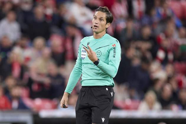 Árbitro José Luis Munuera Montero / Foto: Europa Press